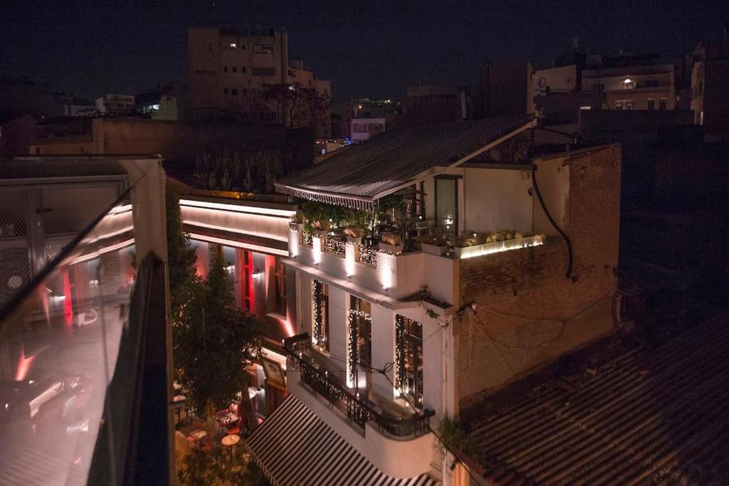 Luxury Acropolis View Apartment-Living Stone Black Pearl Athens Exterior photo